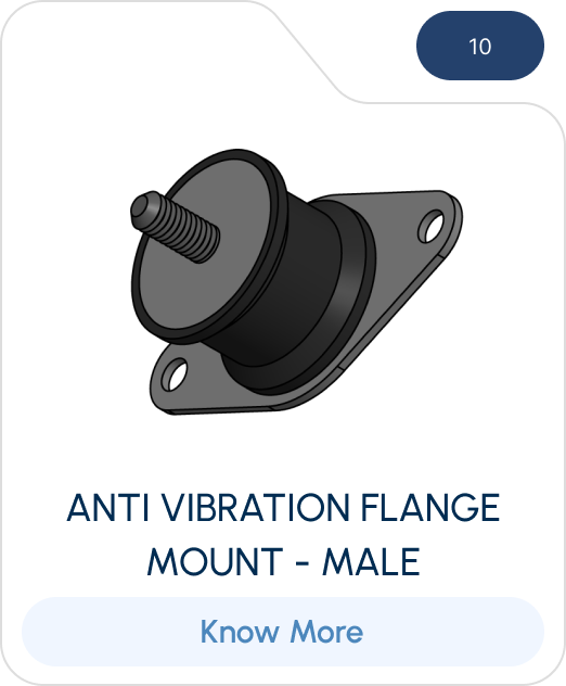 flange mount-male