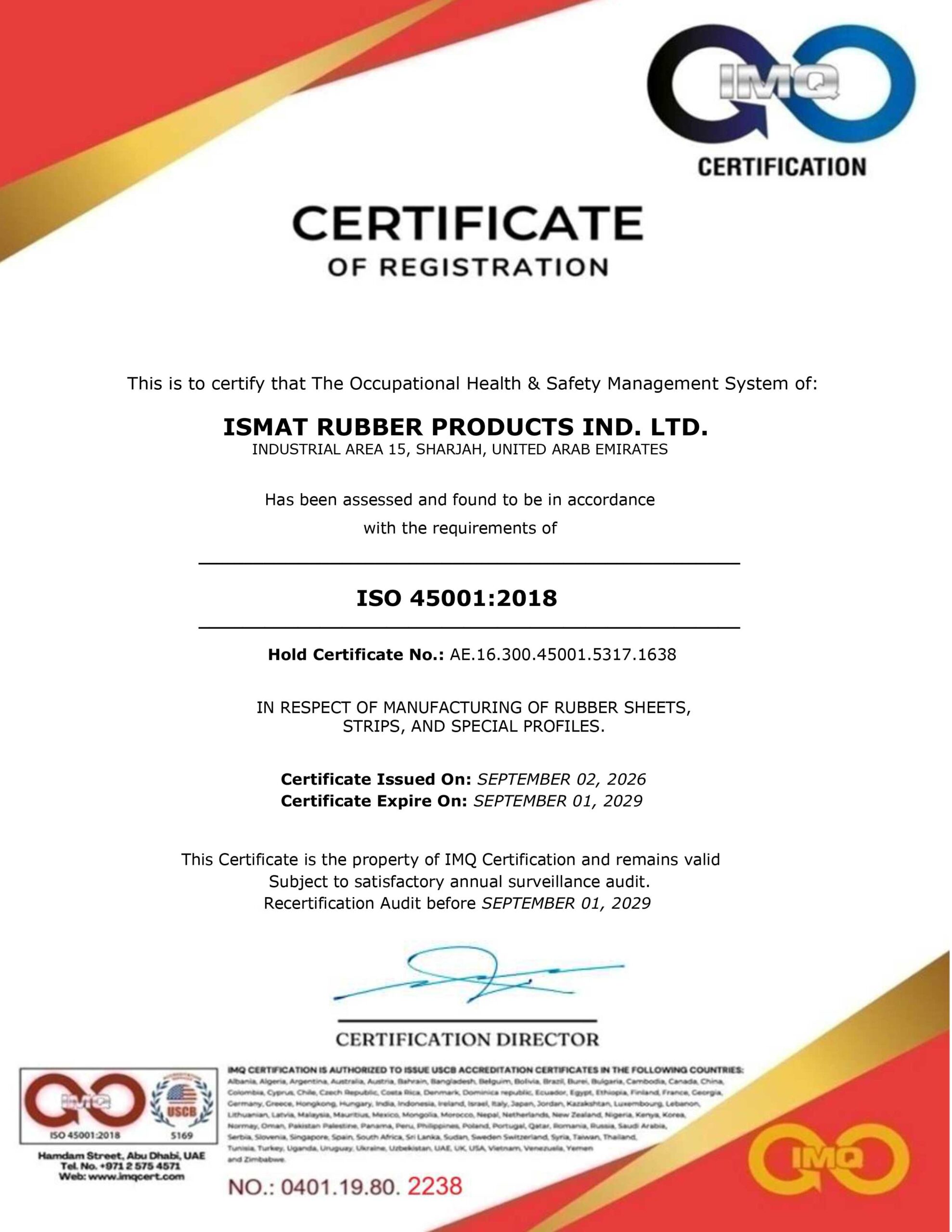 ISO 9001:2015 - DBS Cert